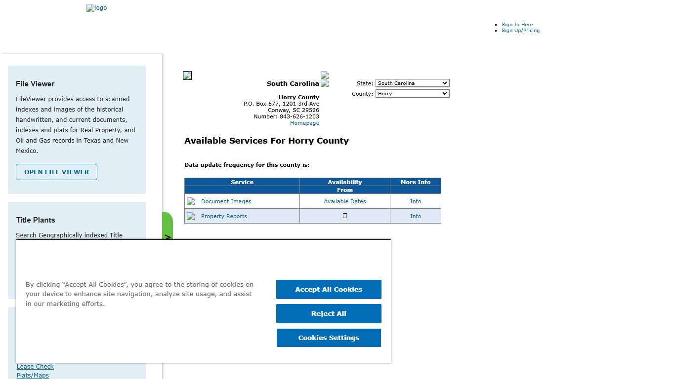 Search Horry County Public Property Records Online CourthouseDirect.com